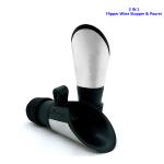 Shatterproof Liquor Bottle Stopper Pourer Stainless Steel Wine Stopper