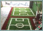 Ornamental Gardens Landscaping Artificial Grass Monofil PE + Curly PPE Material