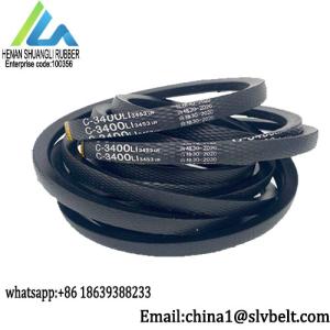 China Rubber Banded Wear Resistant C V Belt Oil Resistant Width 22mm Height 14mm factory