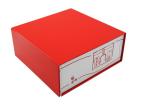 Cardboard magnet for custom boxes with logo Embossing / Glossy Lamination
