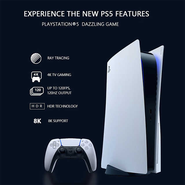 So-ny Game Play-Station 5 P S5 Console Video Game Edition CD Optical Japanese Version PC Games Ultra High Speed