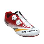 Colored Road Racing Bicycle Shoes , Dampproof Road Bike Cycling Shoes Mesh