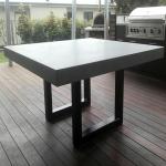 Home Furniture Modern Living Room Concrete Table White Round Concrete Coffee