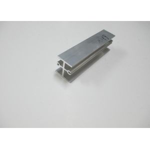 Silver Anodized Aluminium Solar Panel Frame Mounting Aluminum Extrusion Profile
