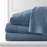 Minimalist Folded Microfiber Polyester Cotton Hotel Household Four-Piece Bed