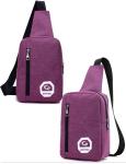 Newest shoulder bag casual joker diagonal canvas bag men's polyester chest