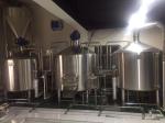 Two SS304 Vessels 15BBL Beer Brewing Equipment