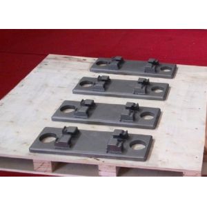 Brake Backing Plate Rail Transit Casting Parts With Adequate Capacity