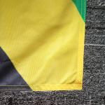 Jamaica National Flag 3x5' Knitted Polyester Rope And Loops Customized Indoor