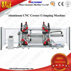 China In Stock Aluminum CNC Four head windows doors Combining Machine price factory