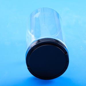 China Embossed Clear Plastic Screw Top Containers factory
