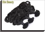 Small Body Wave 300g Per 3 Bundles Natural Black Grade 7A Virgin Hair Funmi