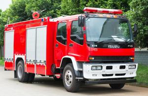 China ISUZU 6T Water Foam Tank Fire Fighting Truck Good Quality Specialized Vehicle China Manufacturer factory