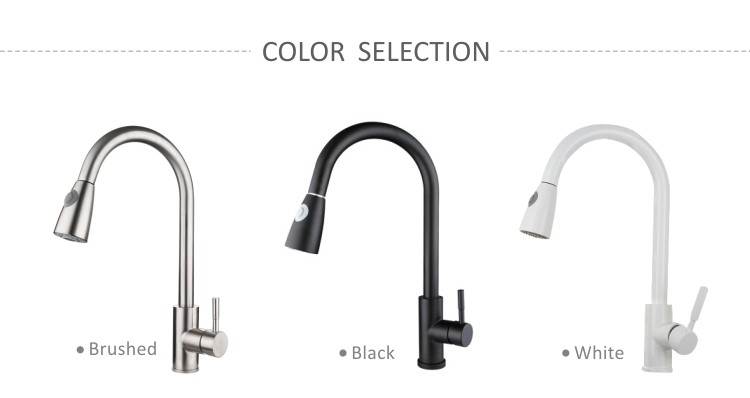 Two Functions Mixer Stretch 80cm Extendable Kitchen sink Faucet