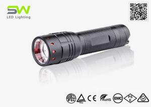 China 4 Pcs AAA Powered Adjustable Focus Tactical Led Flashlight Strobe Flashing factory
