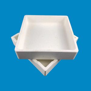 China Alumina Ceramic Crucible For Analyzing And Firing Processes With High Compressive Strength factory