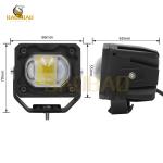 60W 80V Metal White Yellow Dual Color Motorcycle Spare Parts Led Light