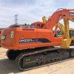 Affordable Second Hand DOOSAN DH220LC-7 Excavator for Crushing Used Hand