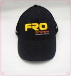 Fitted Plain Visor Wool Unisex Baseball Caps UK Style 2D Embroidering Advantage