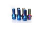 Burnt Color Blue Bmw Titanium Lug Bolts Hex Head Flange Bolt Ti Fasteners
