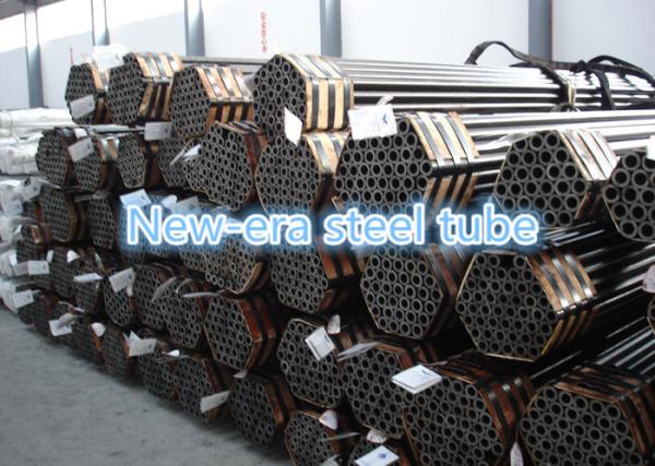Circular Seamless Galvanized Steel Pipe , Din 1629 St52 Steel Pipe ISO 9001