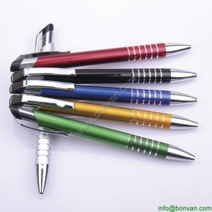 China customized aluminum promotional pen,customized ball pen from wenzhou factory factory