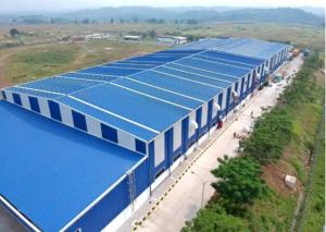 China Q235 / Q355 Steel Structure Warehouse Prefabricated Steel Frame Buildings factory