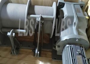 China 5T Double Drum 190MM Electric Winch Machine With Emergency Brake factory