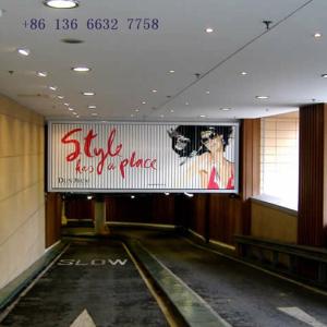 China Aluminium three sided advertising trivision display board factory