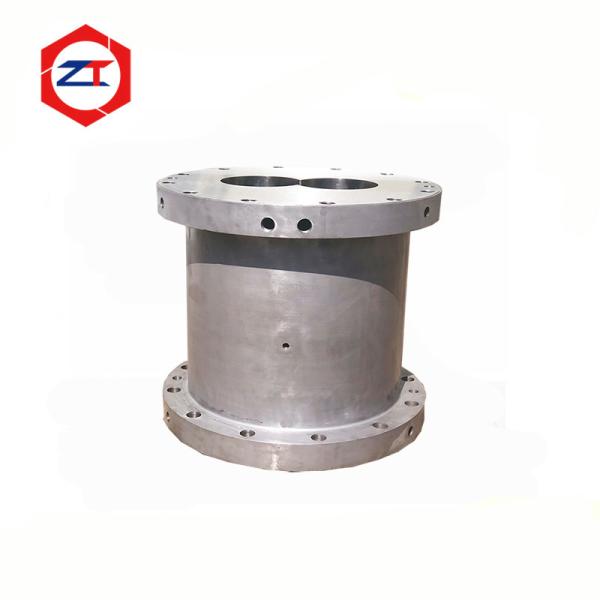 219mm Large Food Extruder Spare Parts Split Screw And Barrel For Extruder Pet