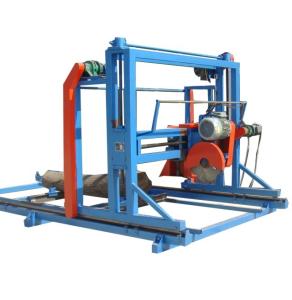 China Portable Circular Sawmill, Double Saw Blade Angle Sawmill Cutting Log factory