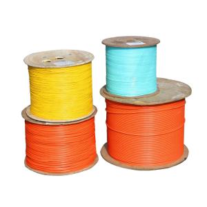 China High quality tight buffer simplex indoor single mode fiber optic cable 1000m factory
