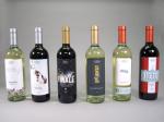 Printed Red Wime Label / Wine Bottle Shrink Sleeve Labels Self Adhesive