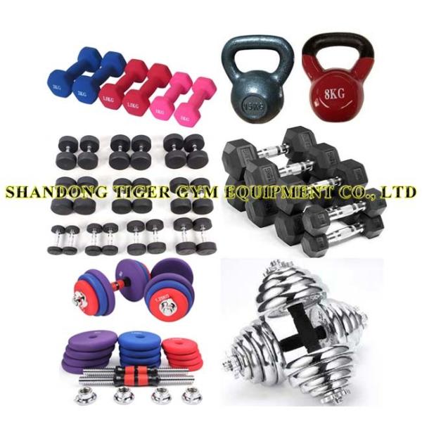 China Weightlifting Hand Bell / Dumbbells / Kettlebell factory