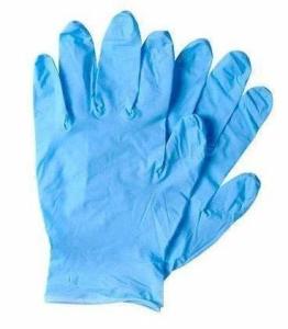 China Stretch Durable Breathable Disposable Nitrile Exam Gloves with Logo Printing factory