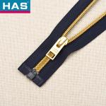 #5 Nylon Coil Separating Zipper Black Heavy Duty Nylon Zipper 2 Way