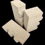 Yellow High Alumina Refractory Brick Porosity 23% Excellent Thermal Shock