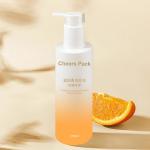 250ml Fashion PET Colorful Bath Shampoo Bottle With Water Proof Pump Dispenser