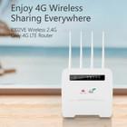 Industrial Enterprise WiFi 6 4G LTE Router 300Mbps / 867Mbps Speed Vehicles