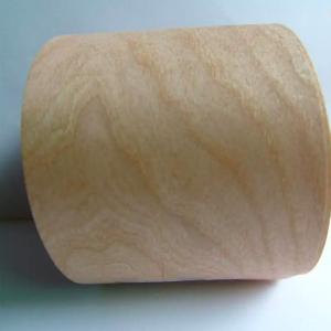 China Natural Paper Backed Veneer Fleeced Cherry Wrapping Wood Coverings 1220*1830mm factory