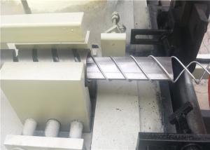 China High Capacity Double Wire Chain Link Making Machine , Chain Fencing Machine factory
