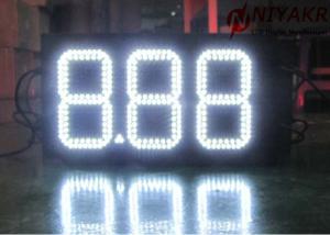 China 60Hz 50Hz Electronic LED Gas Price Signs Wireless Control Or RS232 factory