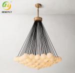 E26 Acrylic And Metal Nordic Modern Design Art Chandelier Light