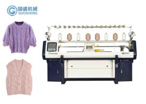 China 52In Computerized Flat Knitting Machine With Comb Chaleco 1000w factory