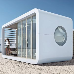 China Modern Design Removable Office Pods Steel Hoisting System Convenient Access factory