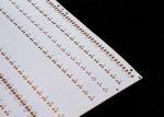Double Sided Flexible Electronic Printed Circuit Board With White Film Black