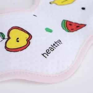 China Zero Formaldehyde Printed Muslin Burp Cloths 100 Cotton MBCT 015 Custom Size factory