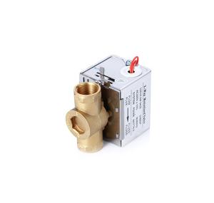 China Spring Return Motorized Zone Valve Forged Brass For Domestic Heating System factory