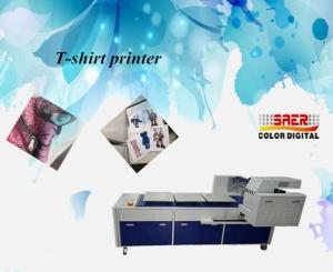 China Digital T Shirt Printing Machine Inkjet Printer With RICOH Heads Printing factory