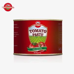 China Conveniently Packaged 70-gram Canned Of User Friendly Sweet And Sour Tomato Paste factory